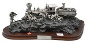 MICHAEL BOYETT PEWTER SCULPTUR