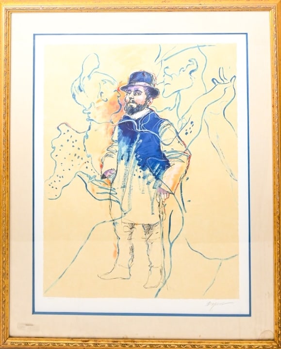 MICHAEL BRYAN SIGNED LITHOGRAPH