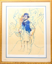 MICHAEL BRYAN SIGNED LITHOGRAP