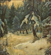 MICHAEL CHERKAS (20THC.) SNOW