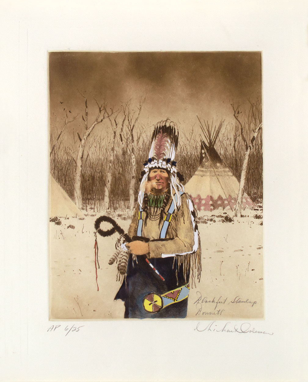 MICHAEL COLEMAN (1946- ), BLACKFOOT