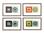 MICHAEL DAVID SET OF FOUR GEOM