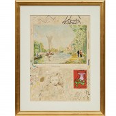 MICHAEL EISEMANN, COLOR LITHOG
