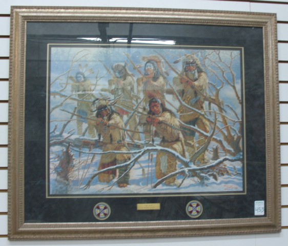 MICHAEL GENTRY COLOR LITHOGRAPH