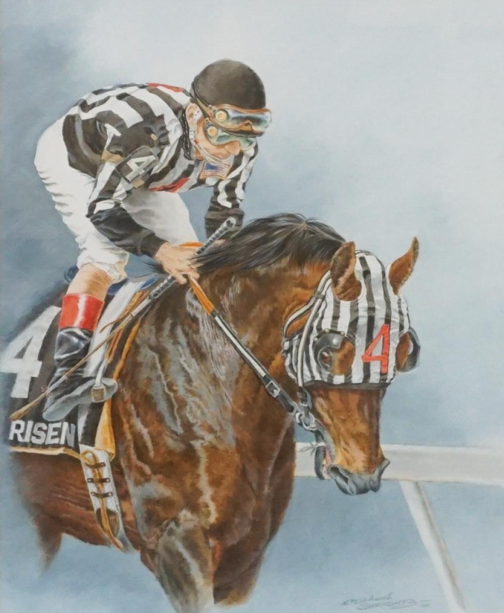 MICHAEL GERAGHTY, HORSE AND JOCKEY,
