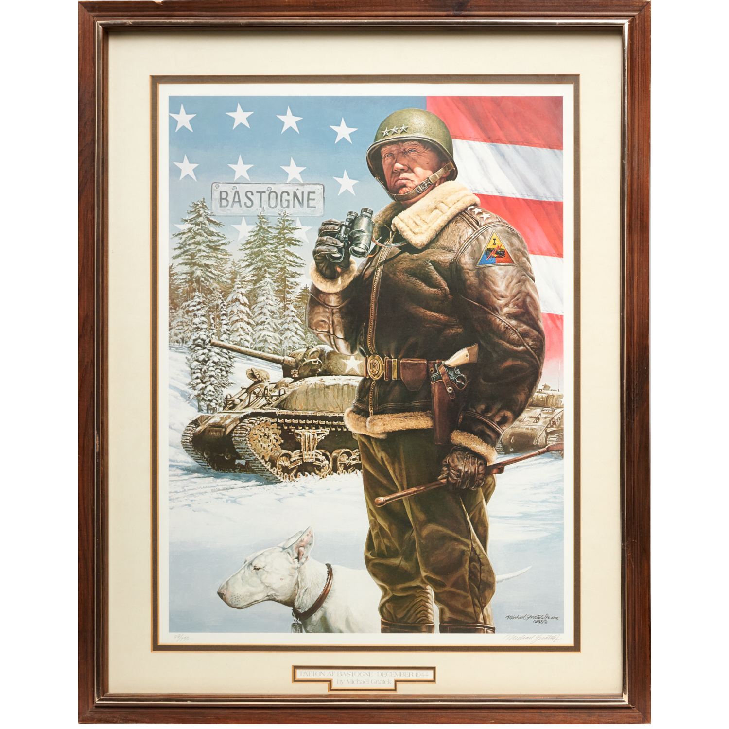 MICHAEL GNATEK, "PATTON" SIGNED