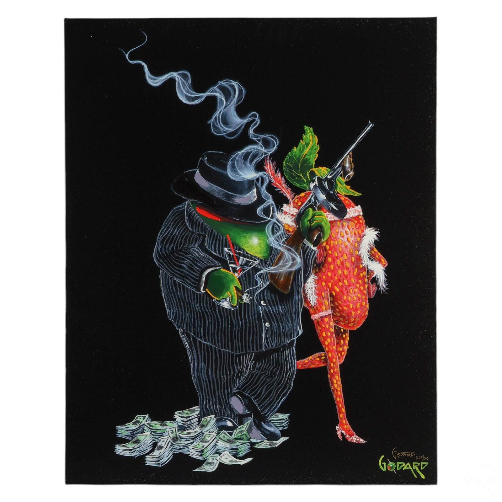 MICHAEL GODARD B.1958 GANGSTER LOVE
