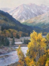 MICHAEL GODFREY OIL ON CANVASM