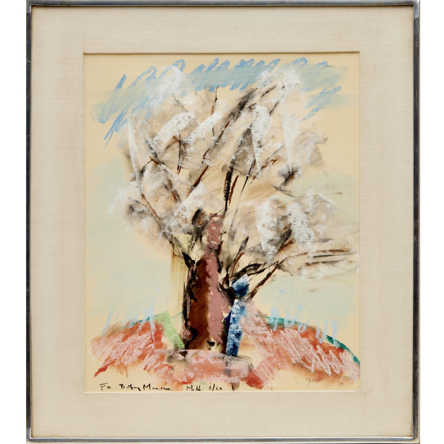 MICHAEL GOLDBERG, PASTEL AND