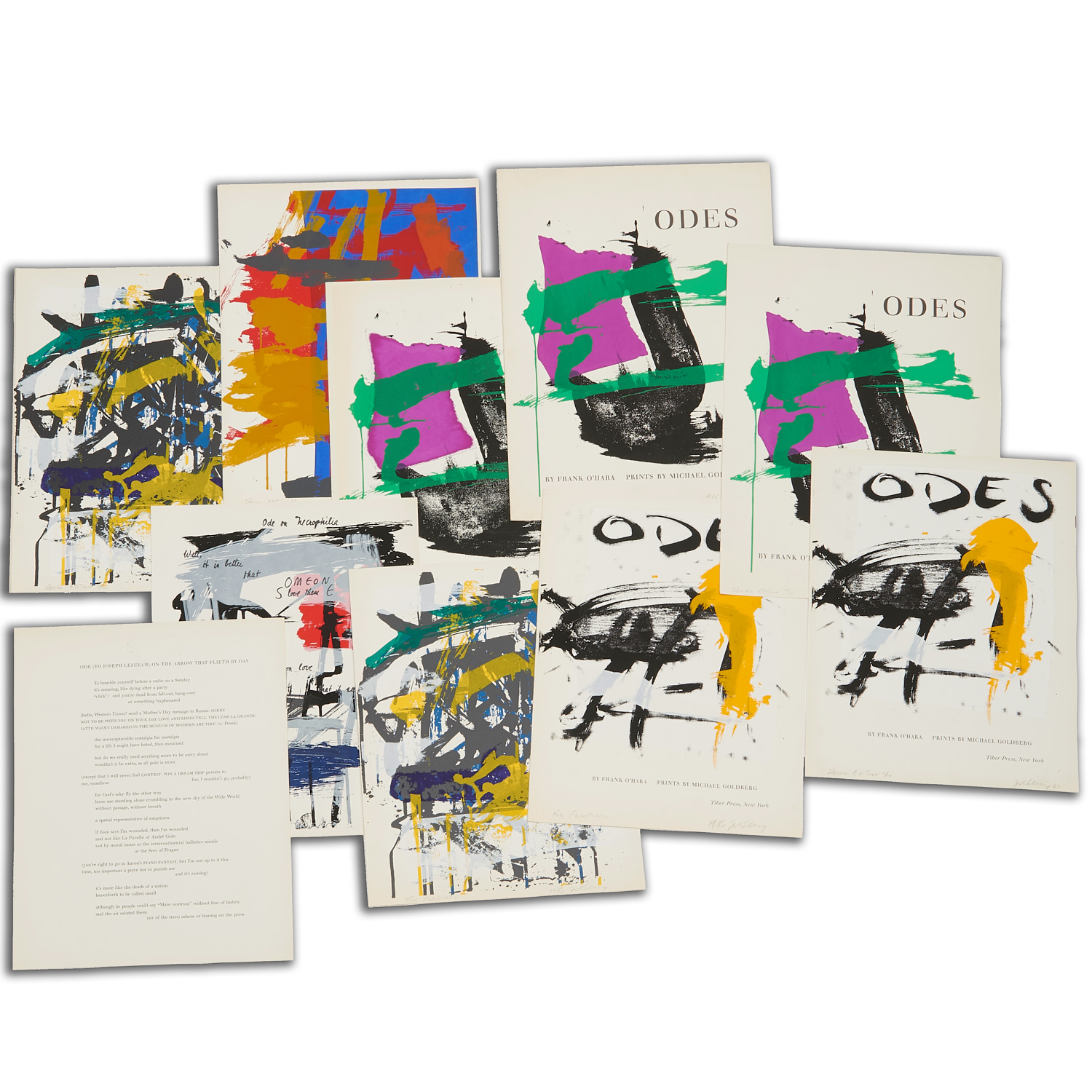 MICHAEL GOLDBERG, PORTFOLIO OF