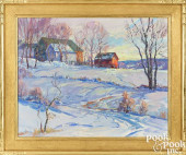 MICHAEL GRAVES, OIL ON CANVAS