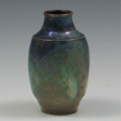 Michael Gubkin Blue Lusterware