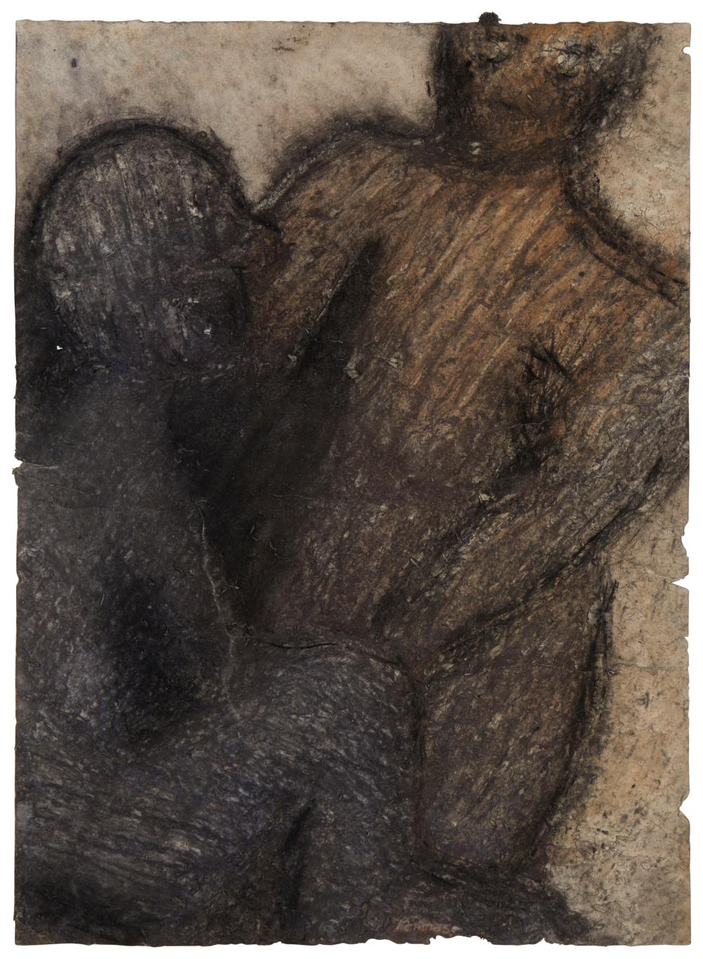 MICHAEL HAAS (B. 1934), "COUPLE,"