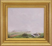 MICHAEL J. MOORE OIL ON CANVAS