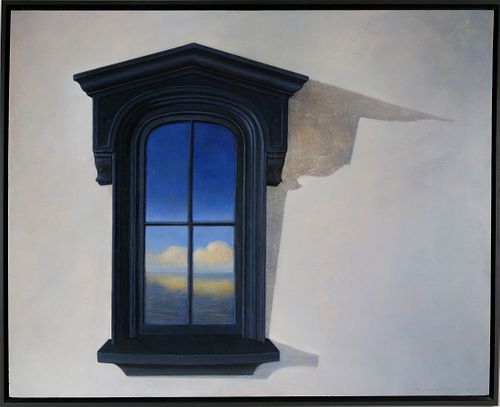 MICHAEL JOHN MARIANO OIL ON LINEN