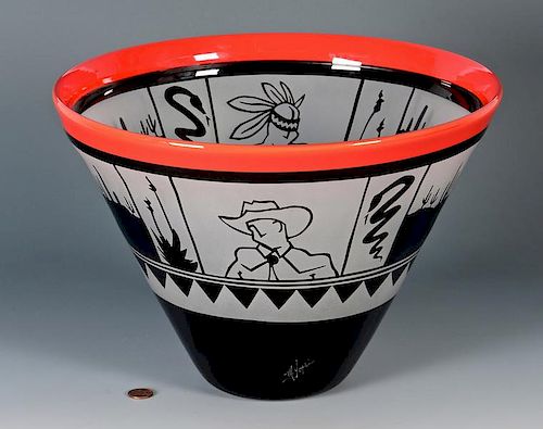 MICHAEL JOPLIN ART GLASS