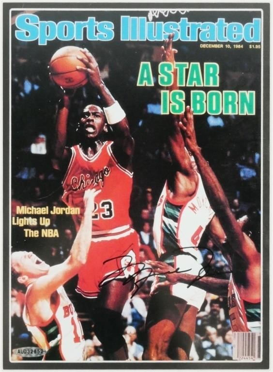 MICHAEL JORDAN SIGNED 1984 SI