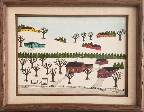 MICHAEL JOSEPH FALCO OIL ON CANVAS,