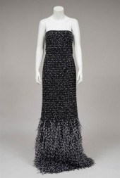 Michael Kors strapless black a