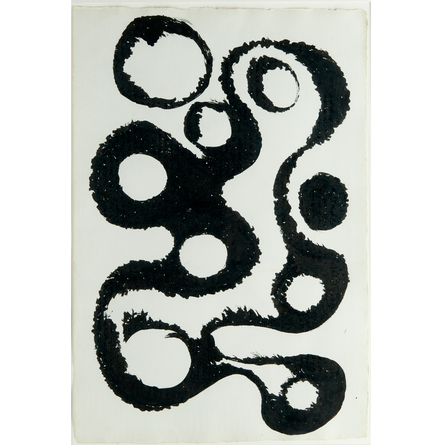 MICHAEL LEKAKIS, INK ON PAPER, 1952