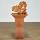 MICHAEL LEKAKIS, WOOD SCULPTUR