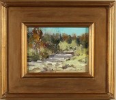 MICHAEL LINDSTROM OIL ON BOARD
