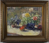 MICHAEL LINDSTROM OIL ON CANVA