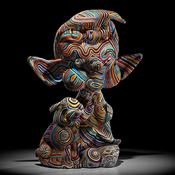Michael Lucero (1953 USA) Elf