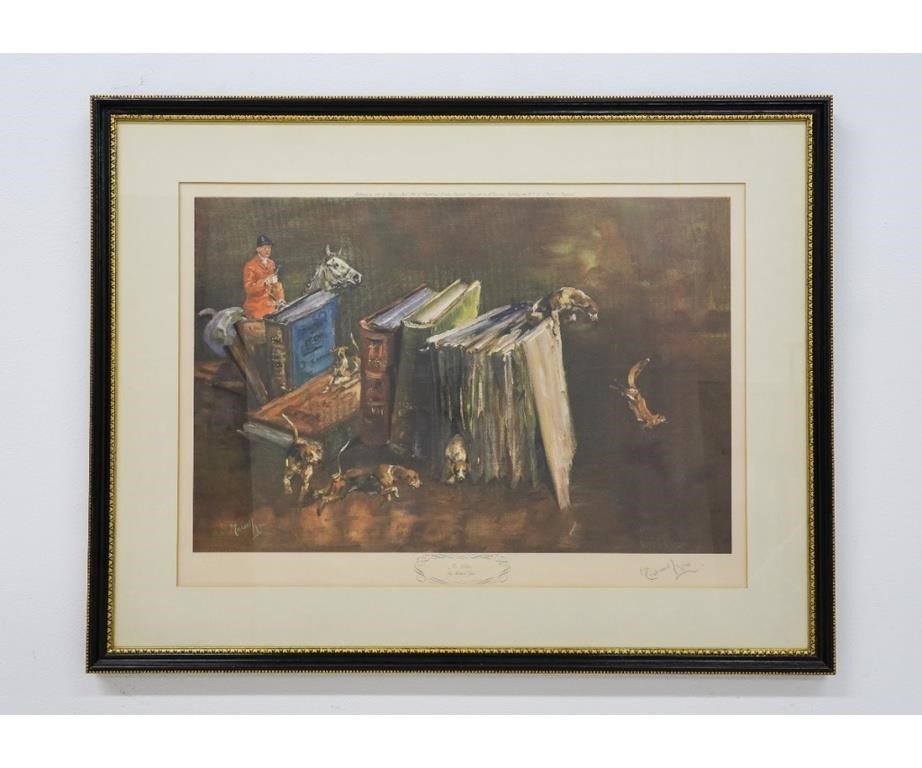 Michael Lynne print titled "Ex