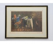 Michael Lynne print titled "Ex