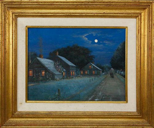 MICHAEL MATTHEWS OIL ON CANVAS
