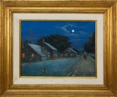 MICHAEL MATTHEWS OIL ON CANVAS