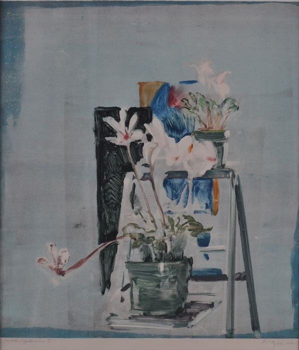 MICHAEL MAZUR (b. 1935): "LADDER
