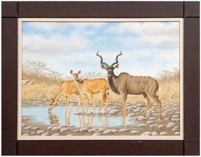 Michael Nicholson African painting,