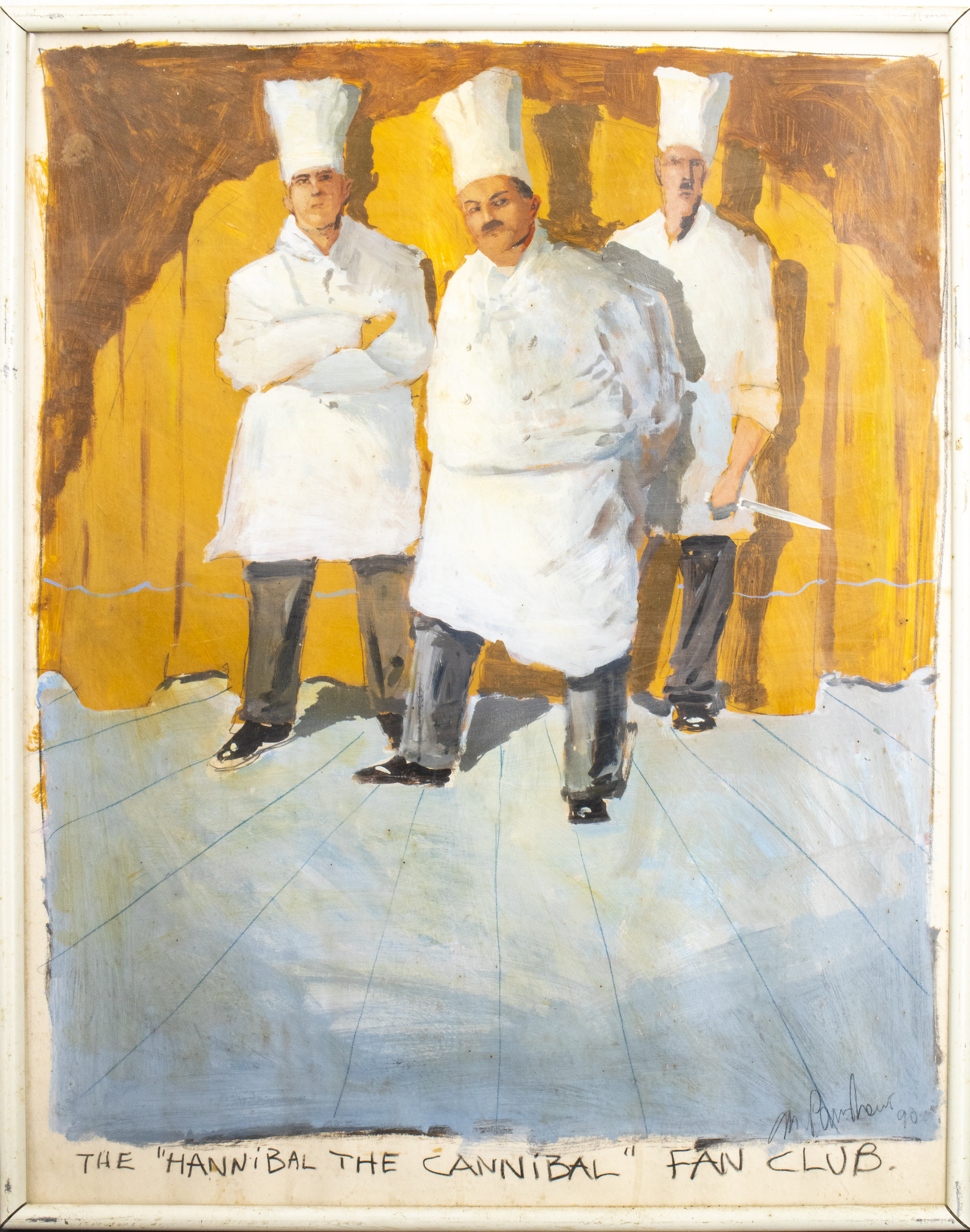 MICHAEL PARASKEVAS ACRYLIC AND