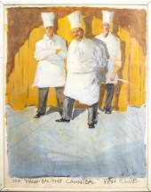 MICHAEL PARASKEVAS ACRYLIC AND
