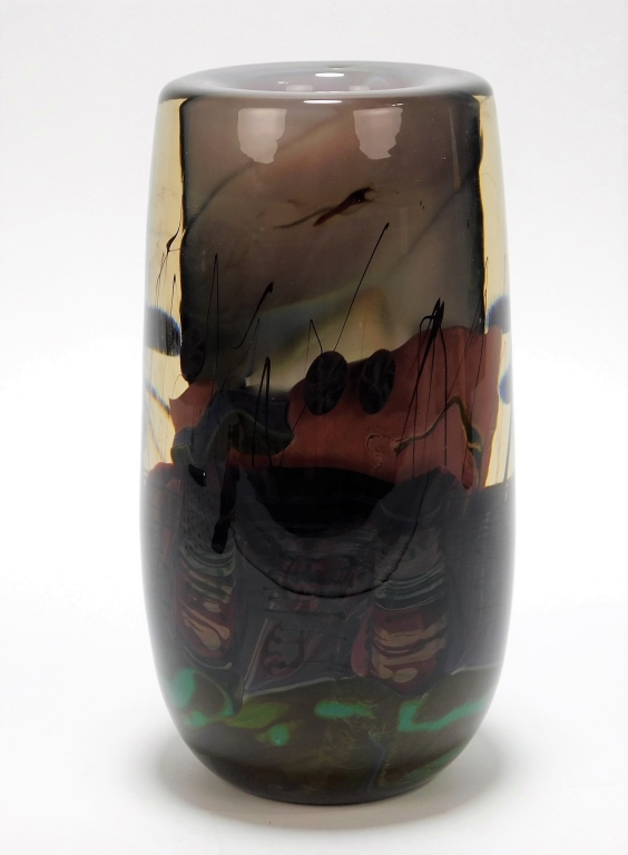 MICHAEL PAVLIK ABSTRACT ART GLASS