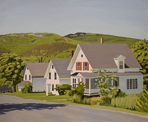 MICHAEL REECE, LANDSCAPE WITH THREE