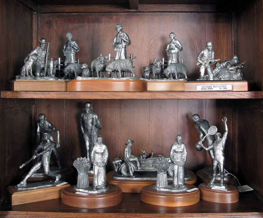 MICHAEL RICKER PEWTER SPORTS &