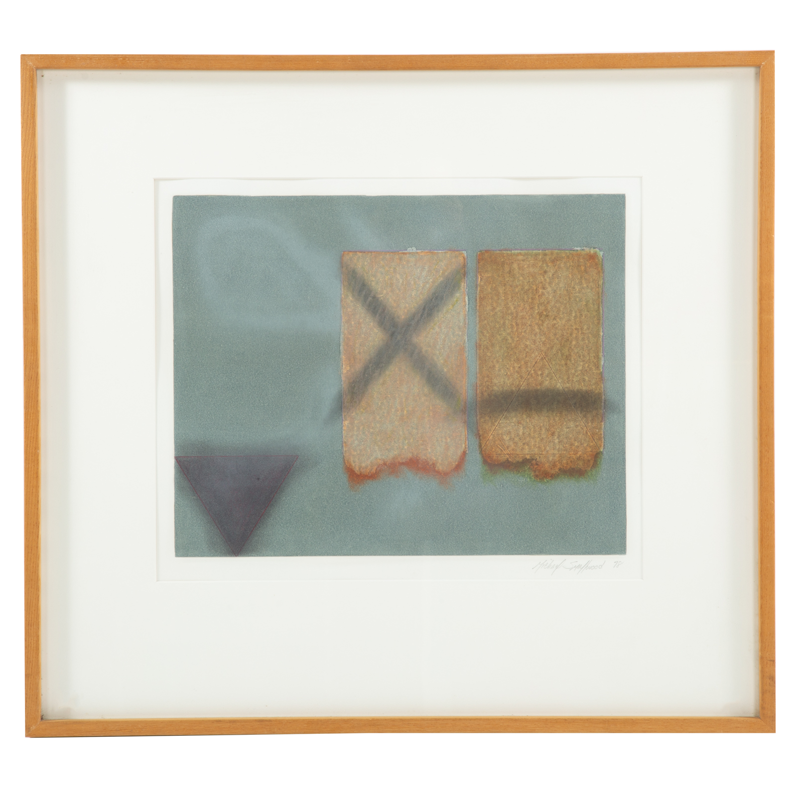 MICHAEL SMALLWOOD. ABSTRACT AQUA,