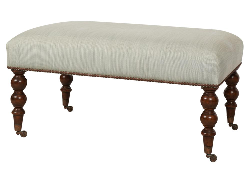 MICHAEL SMITH FIRESIDE BENCH /
