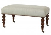 MICHAEL SMITH FIRESIDE BENCH /