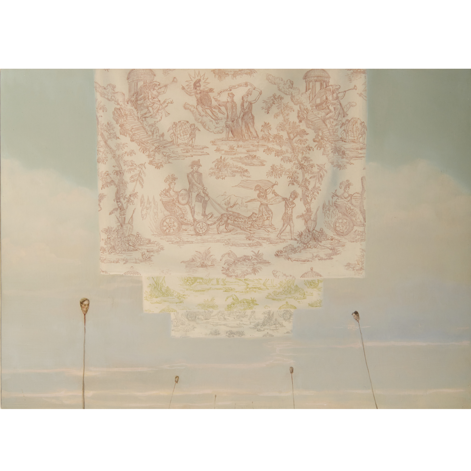 MICHAEL WETZEL, OIL ON PANEL,
