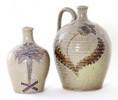 Michel Bayne stoneware jugs So