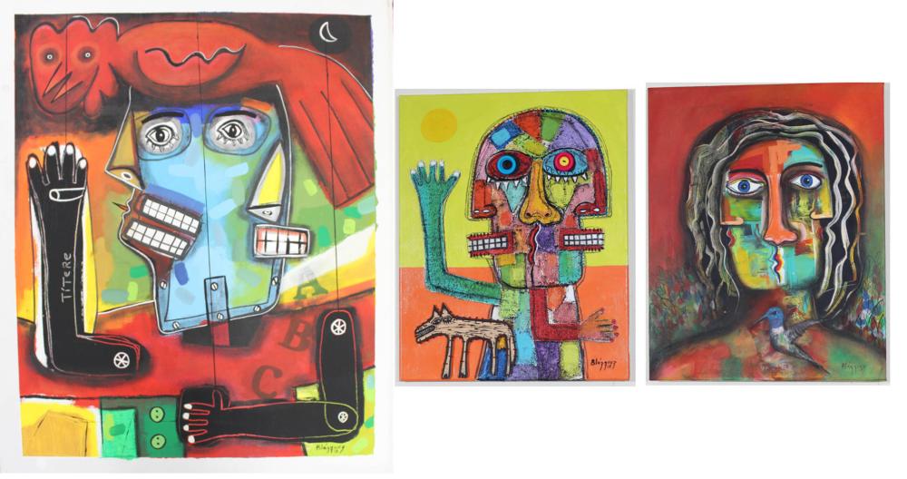 MICHEL BLAZQUEZ THREE MIXED