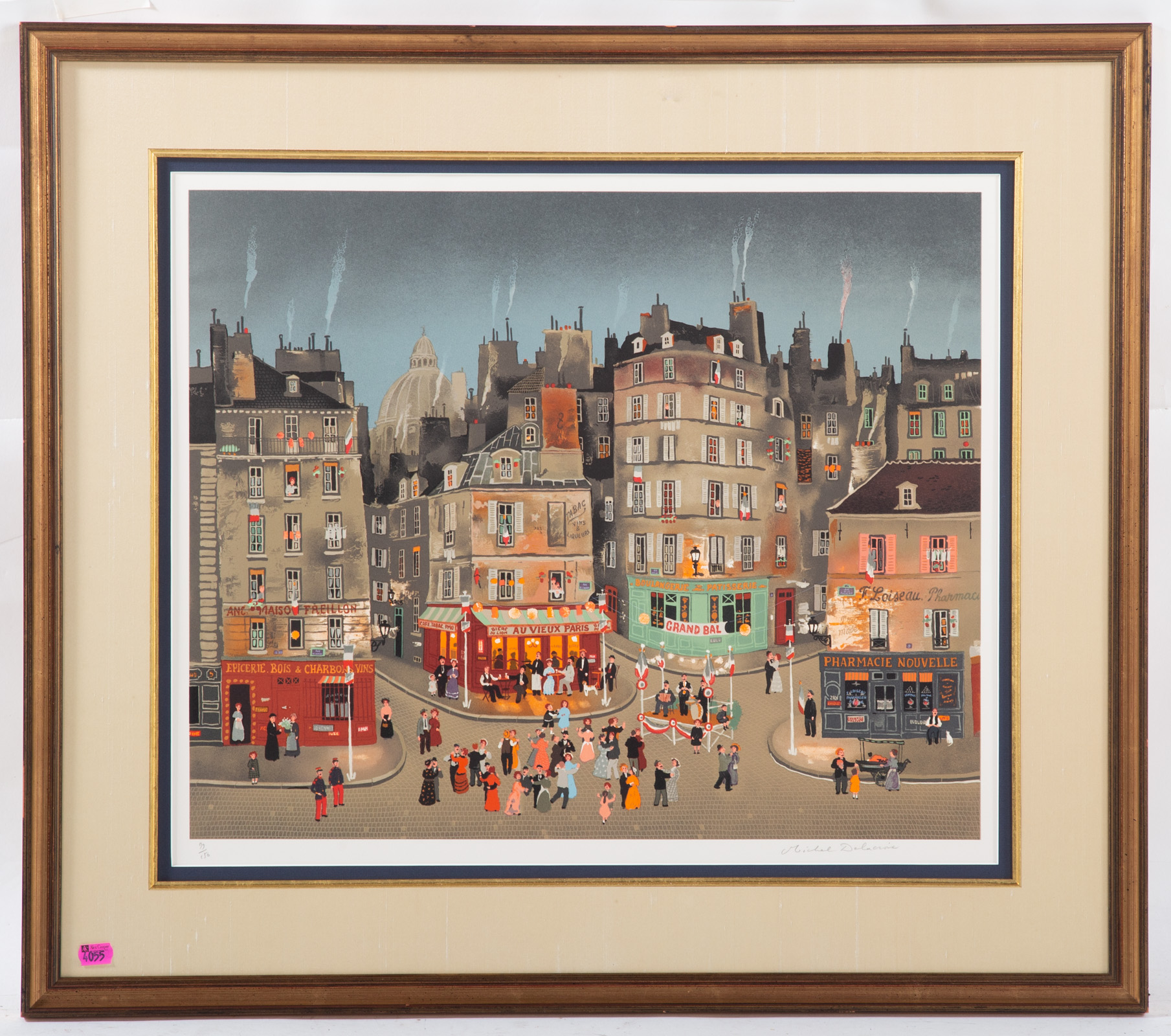 MICHEL DELACROIX. "LE GRAND BAL,"