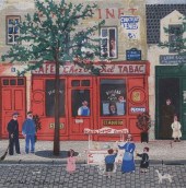 MICHEL DELACROIX LITHOGRAPH AU