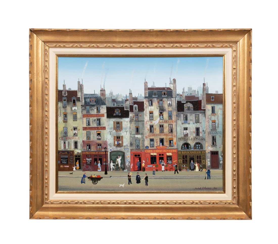 MICHEL DELACROIX 'MUSICIENS DE RUE'
