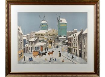 Michel Delacroix print depicting