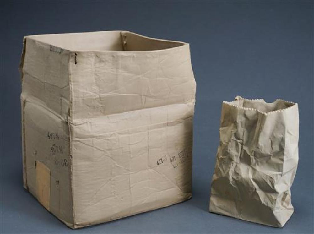 MICHEL HARVEY CERAMIC 'CARDBOARD'